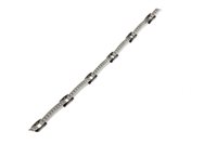 Bracelet Bikkembergs Man in Steel Diamante Lab Grown PERB22BB - PERB22BB